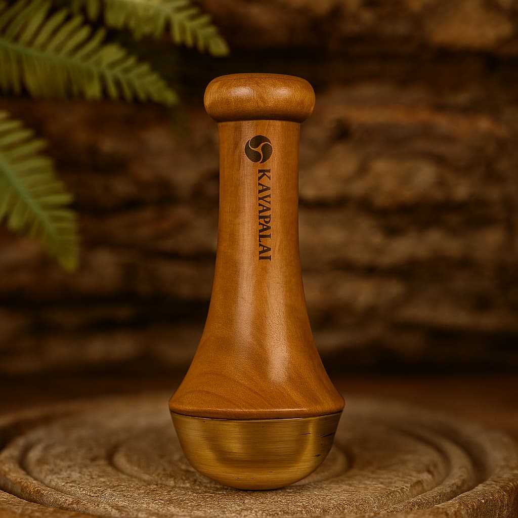 Kansa Wand for Foot, Body and Skin I Ayurvedic Tool for Radiant Skin