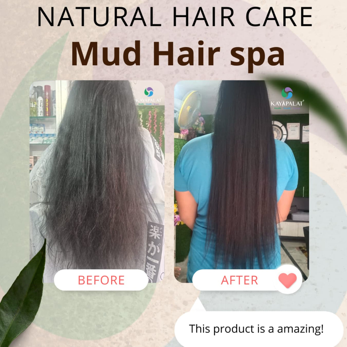 Kayapalat Mud Hair Spa Kit – Complete Mineral Therapy for Healthy, Lustrous Hair