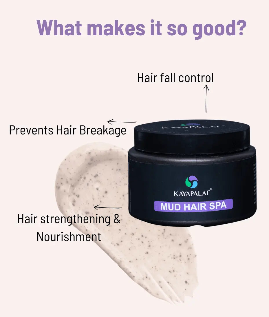 Kayapalat Mud Hair Spa – Deep Nourishment for Healthy, Shiny Hair Hair Care Treatment Kayapalat Care