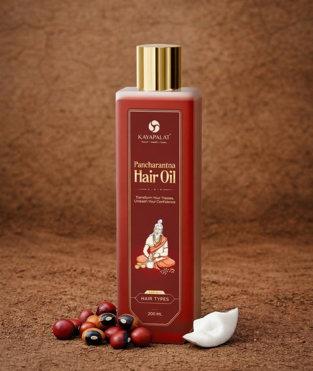 Panchratna Hair Oil – Deep Nourishment for Hair & Scalp
