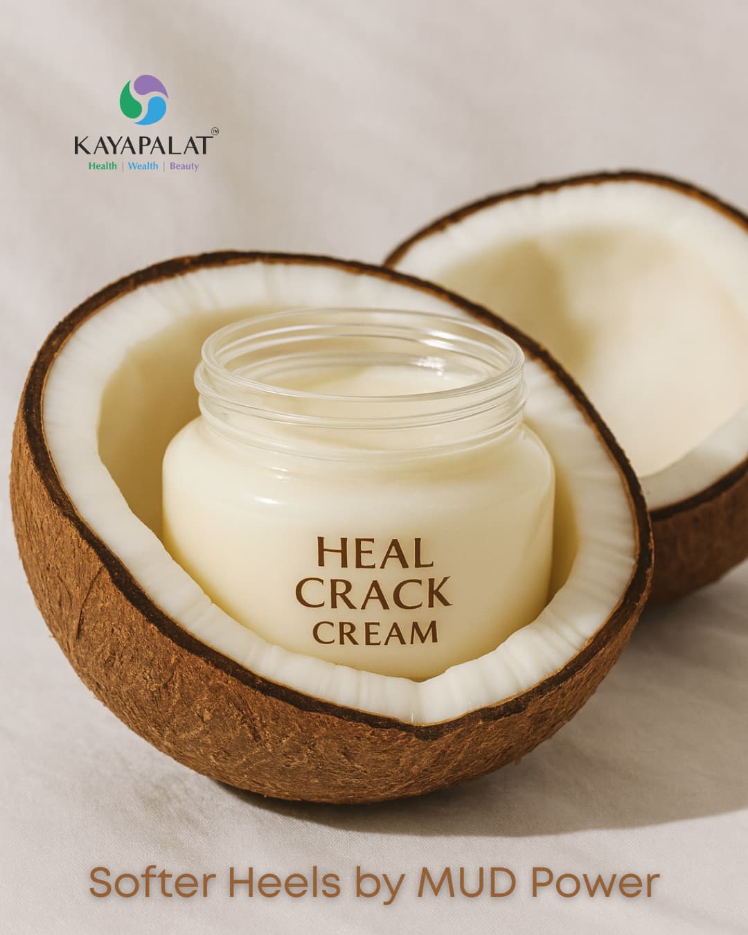 Heel Crack Cream | Ayurvedic Heel Repair Cream | Softer Heels| Repair Dry, Hard & Cracked Heels