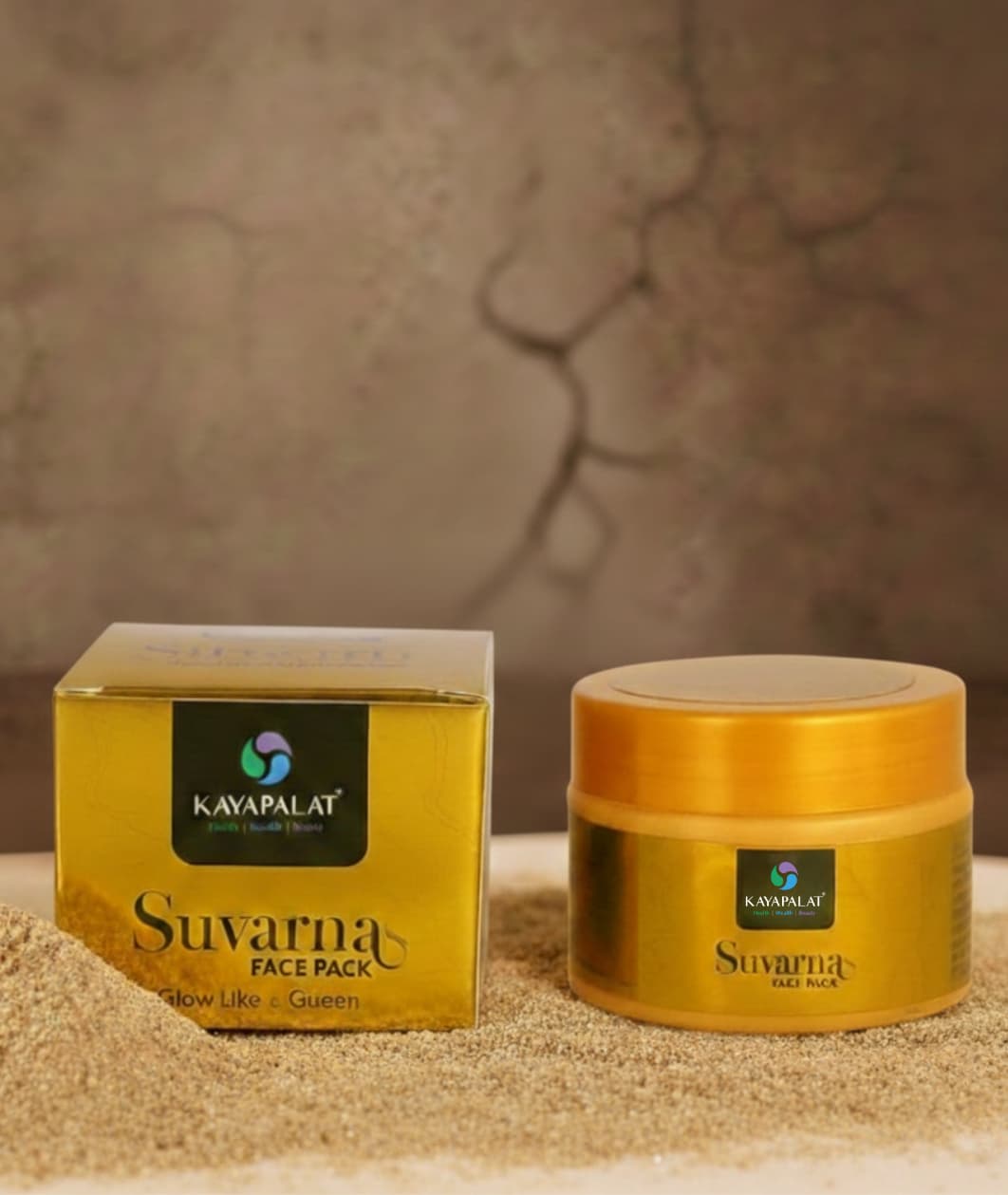 Kayapalat Suvarna Face Pack | Herbal Anti-Aging, Radiance Boosting & Skin Nourishing Formula