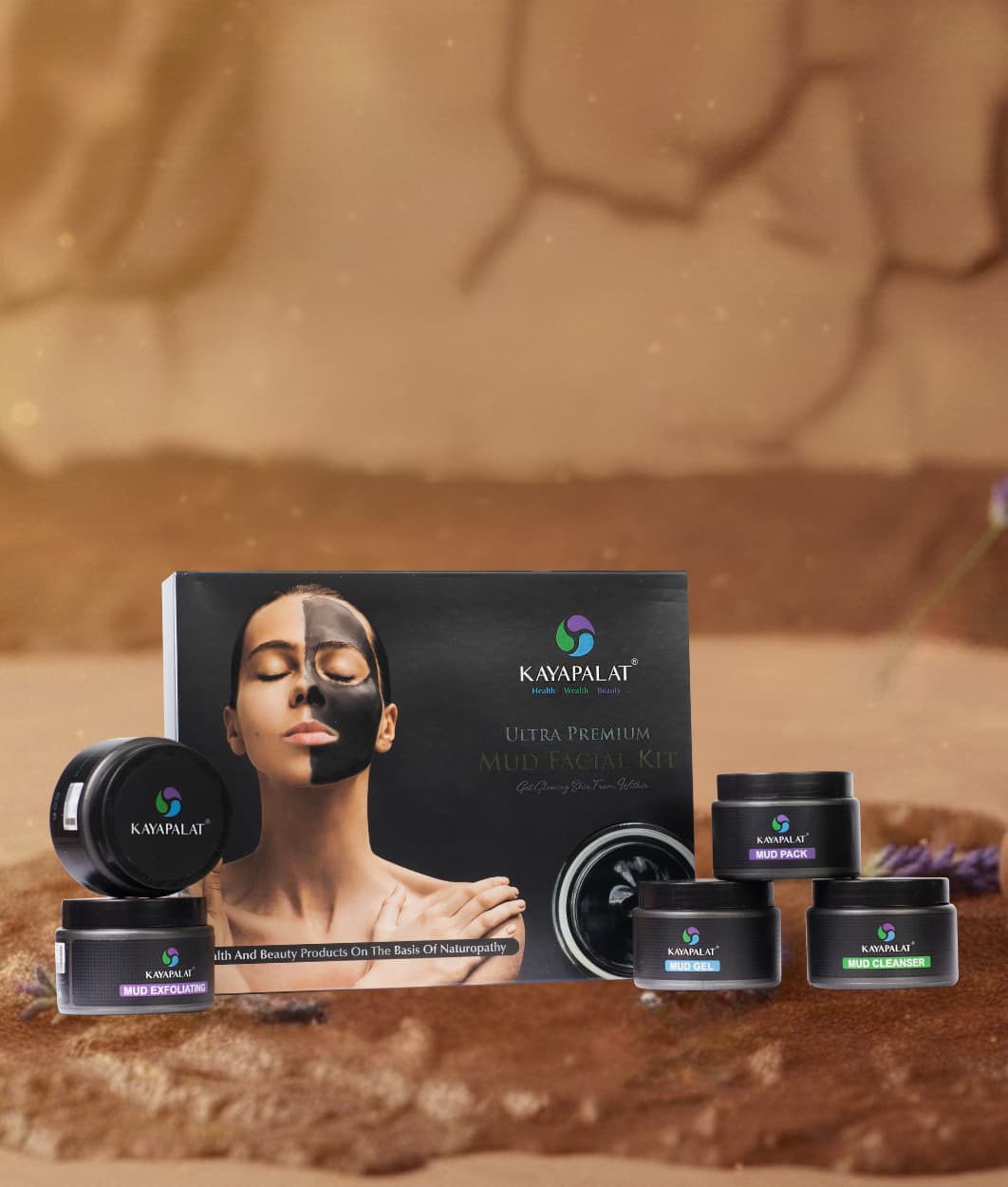 Mud Facial Kit by Kayapalat. Natural Facial.