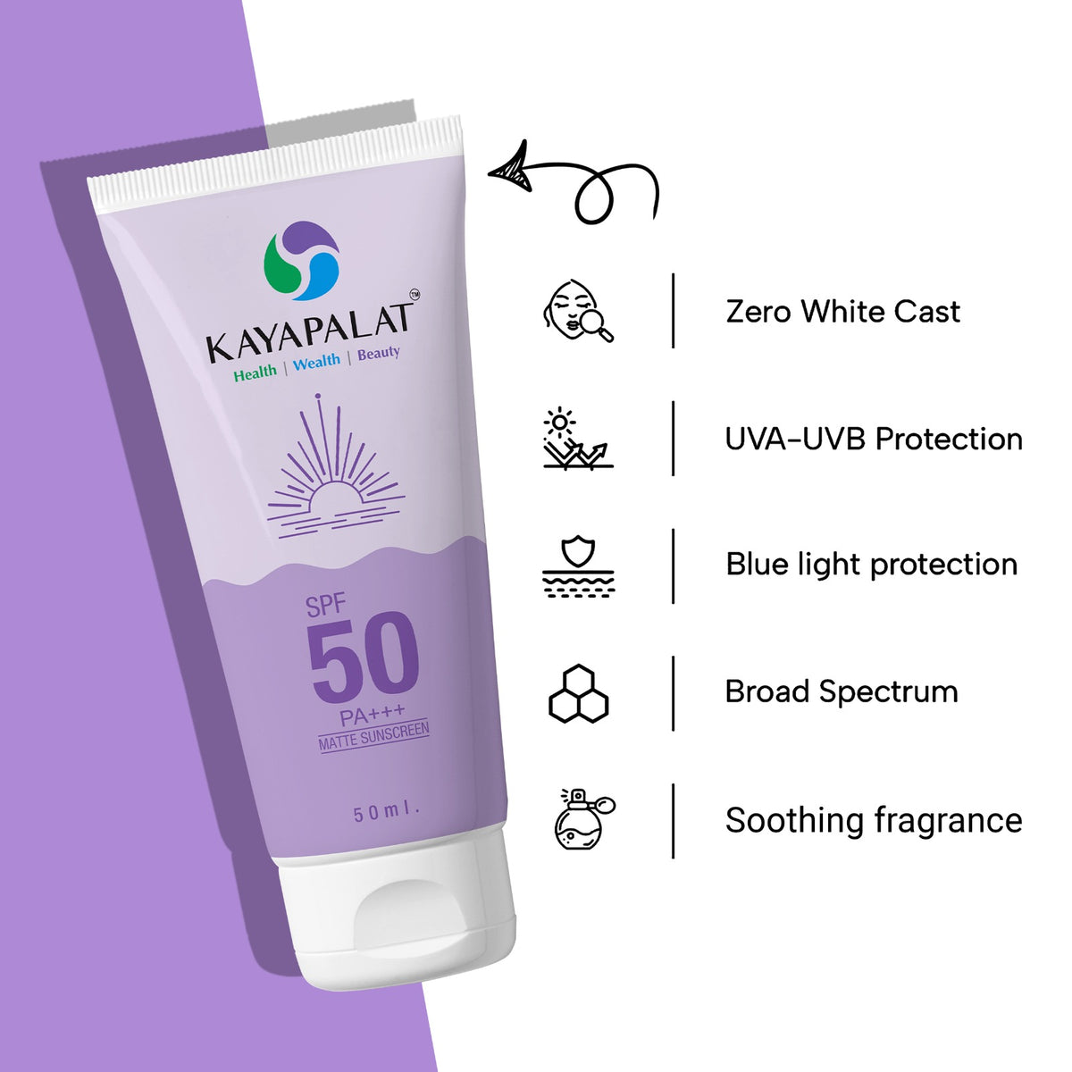 Kayapalat SPF 50 | Sunblock | Ultimate UV Protection for all skin types | PA+++