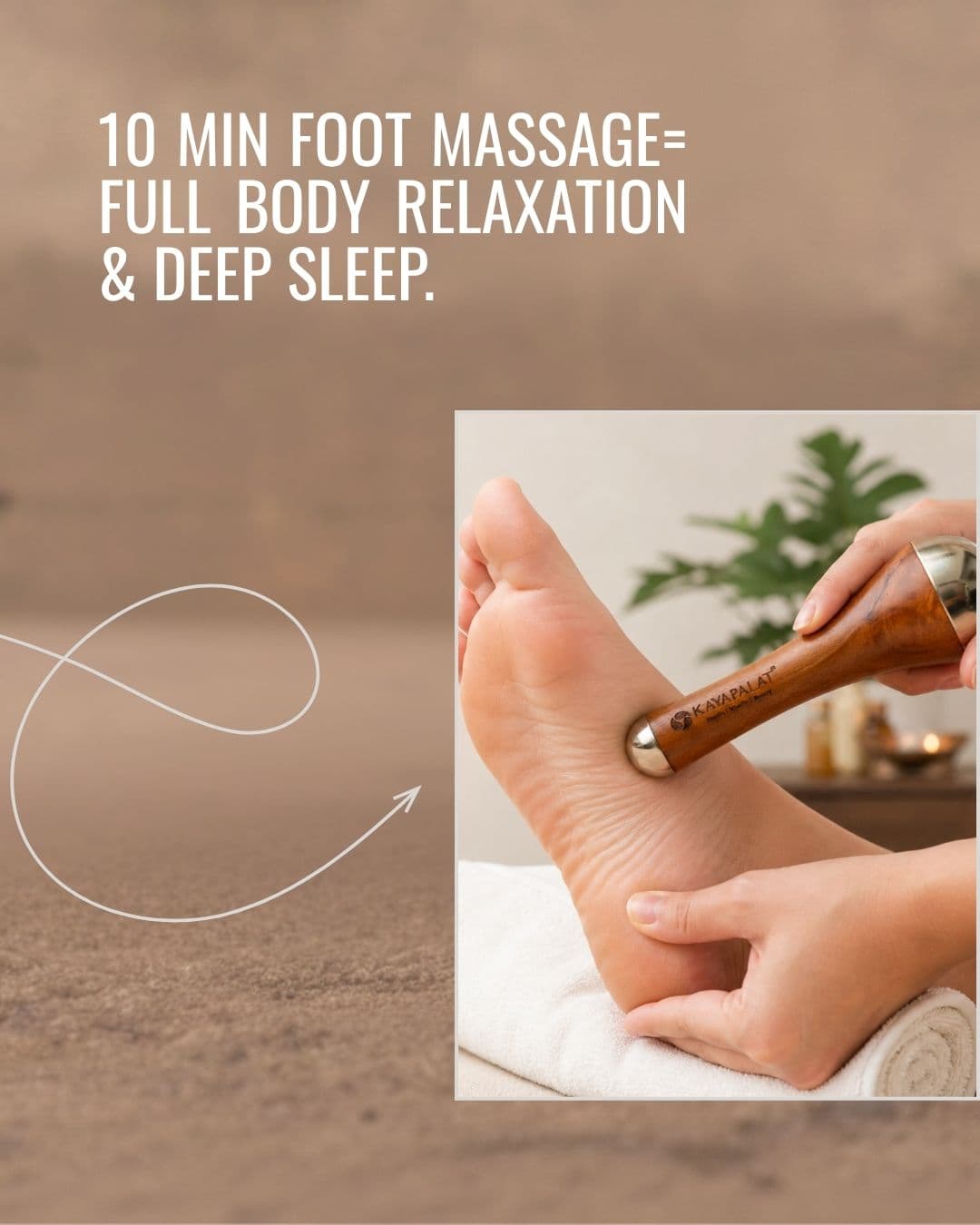 Kansa Wand for Face & Body | Dual Head Kansa Wand - Ayurvedic Face & Body Massager