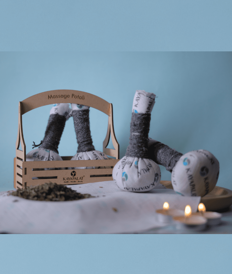 Kayapalat Massage Potli – Therapeutic Body Massage for Relaxation