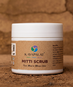Kayapalат Mitti Scrub – Natural Mud Face & Body Scrub for Glowing Skin