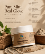 Kayapalат Mitti Scrub – Natural Mud Face & Body Scrub for Glowing Skin