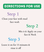 Mud Face Pack Use