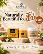 Kayapalatat Suvarna Face Pack & Mitti Scrub – Buy 1 Get 1 Free at Just ₹500