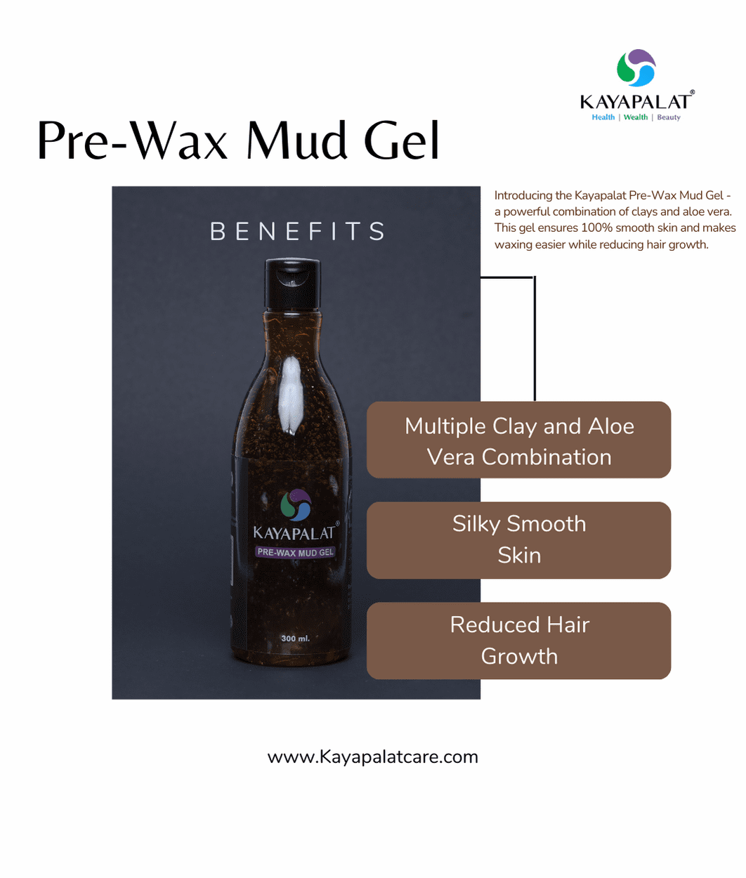 Pre-Wax Mud Gel – Ultimate Skin Prep for a Flawless Waxing Experience