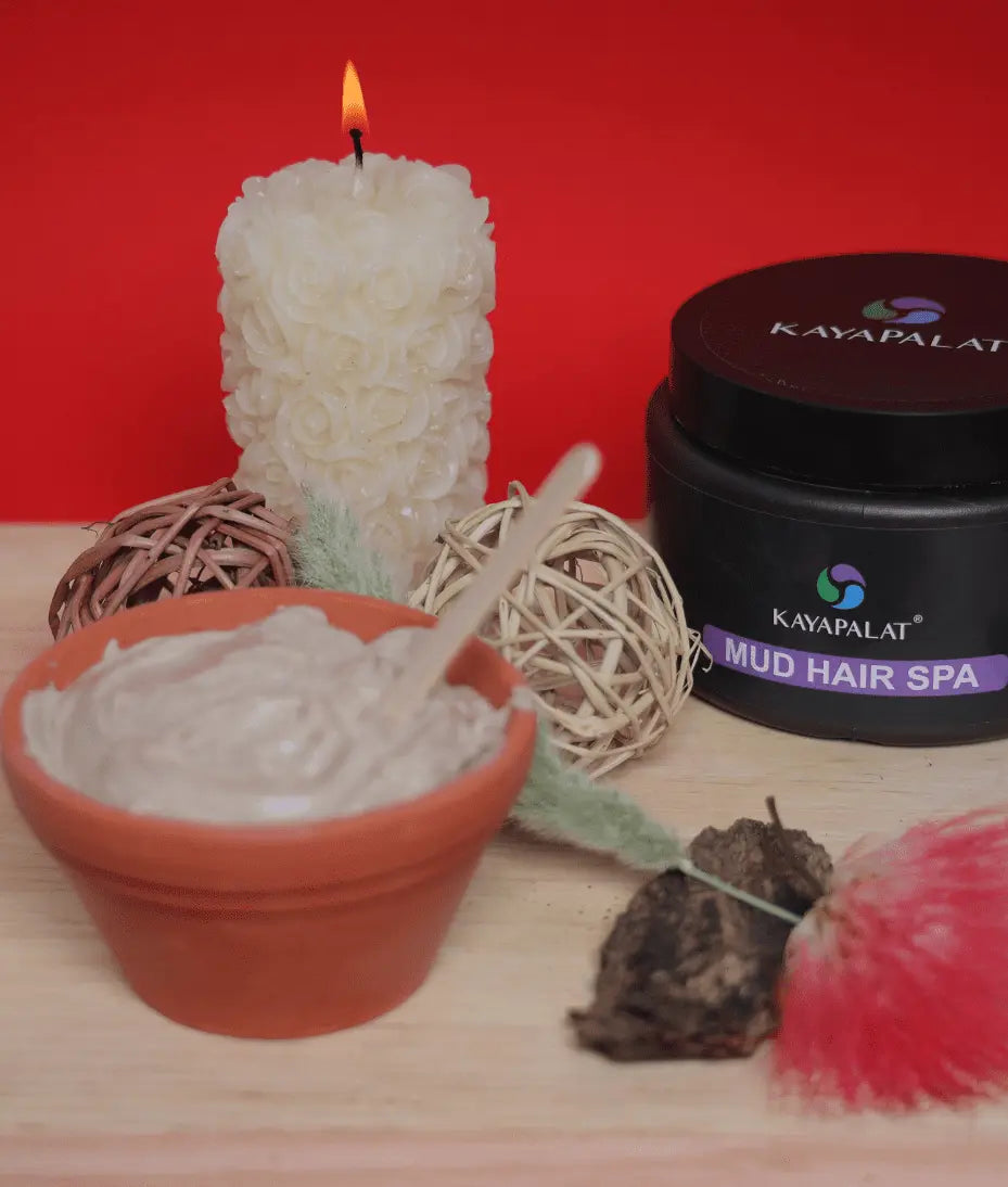 Kayapalat Mud Hair Spa – Deep Nourishment for Healthy, Shiny Hair Hair Care Treatment Kayapalat Care 