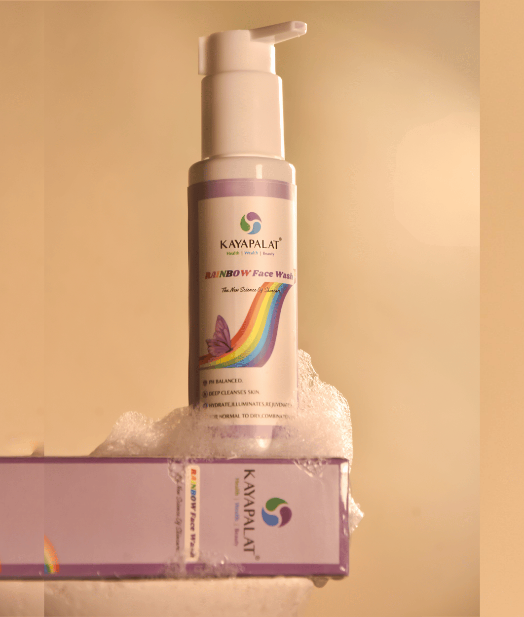 Rainbow Face Wash – Color Therapy Cleansing for All Skin Type