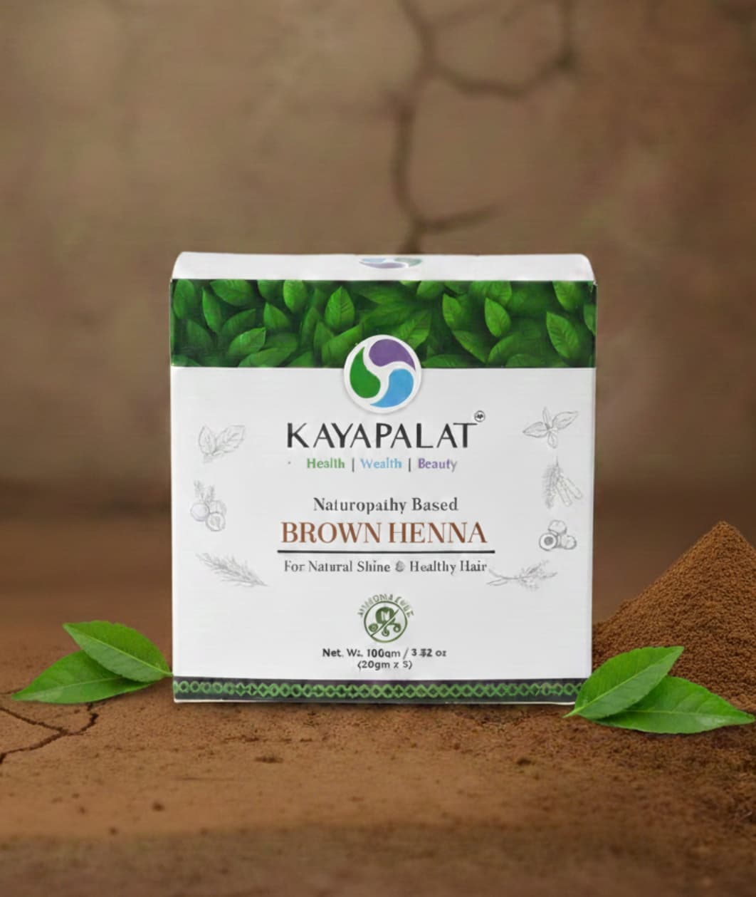 Kayapalat Heena Powder - Strengthens, Conditions & Colors Hair