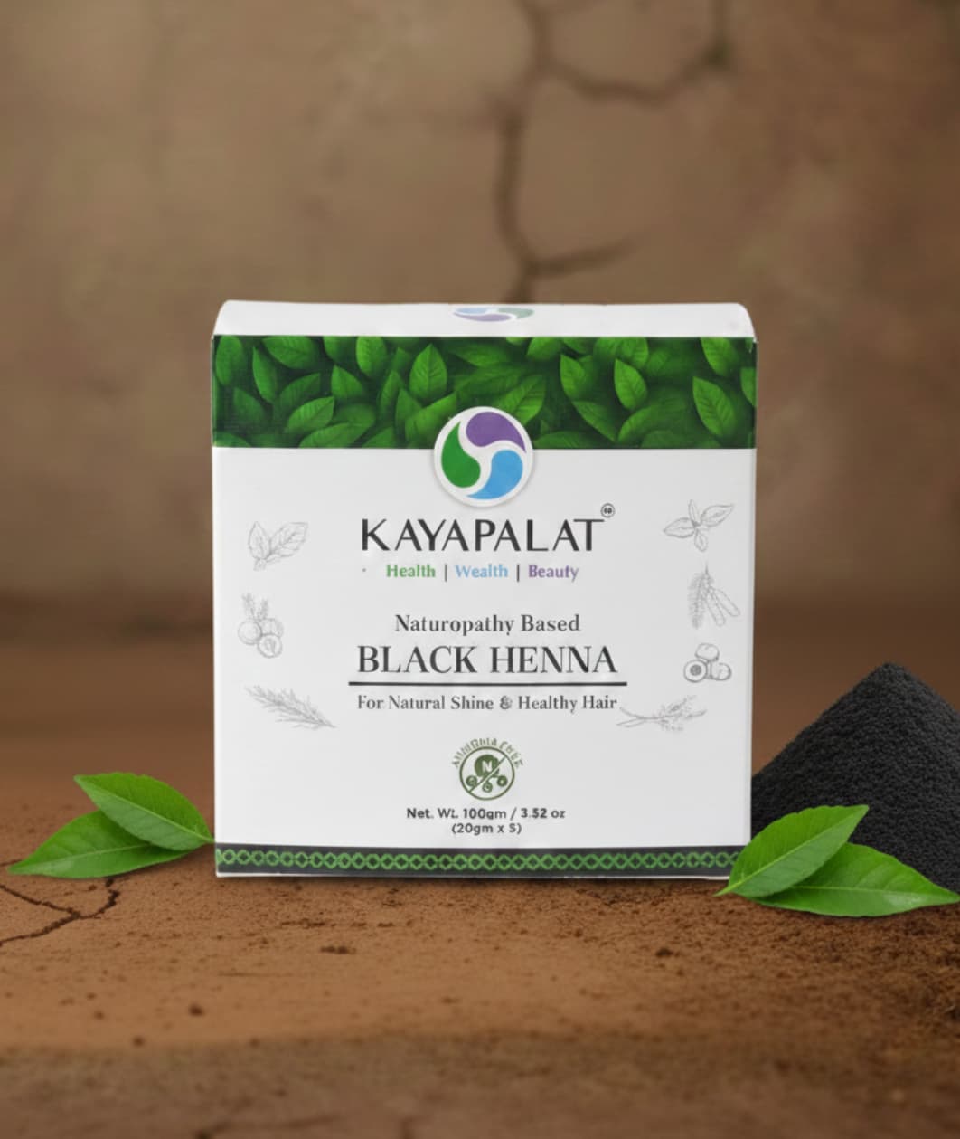 Kayapalat Heena Powder - Strengthens, Conditions & Colors Hair