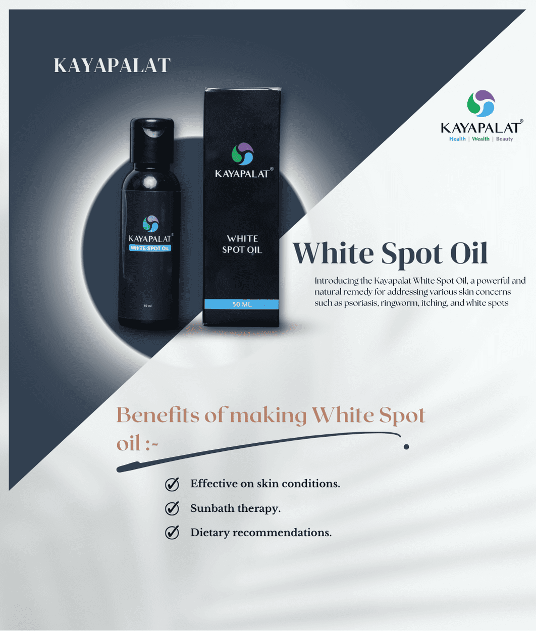 Kayapalat White Spot Oil – Natural Care for Even-Toned Skin